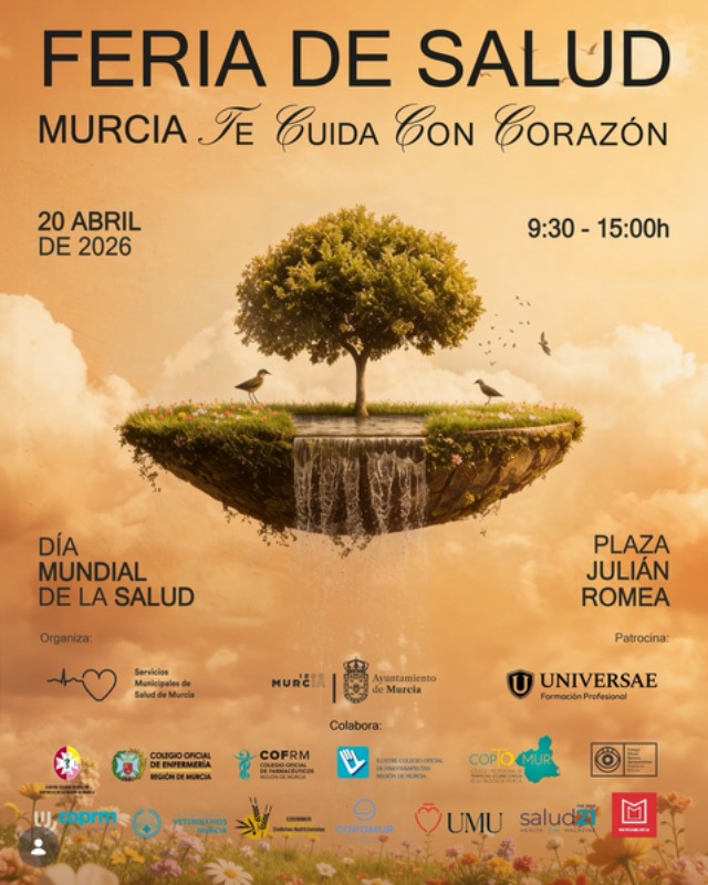 Cartel feria salud