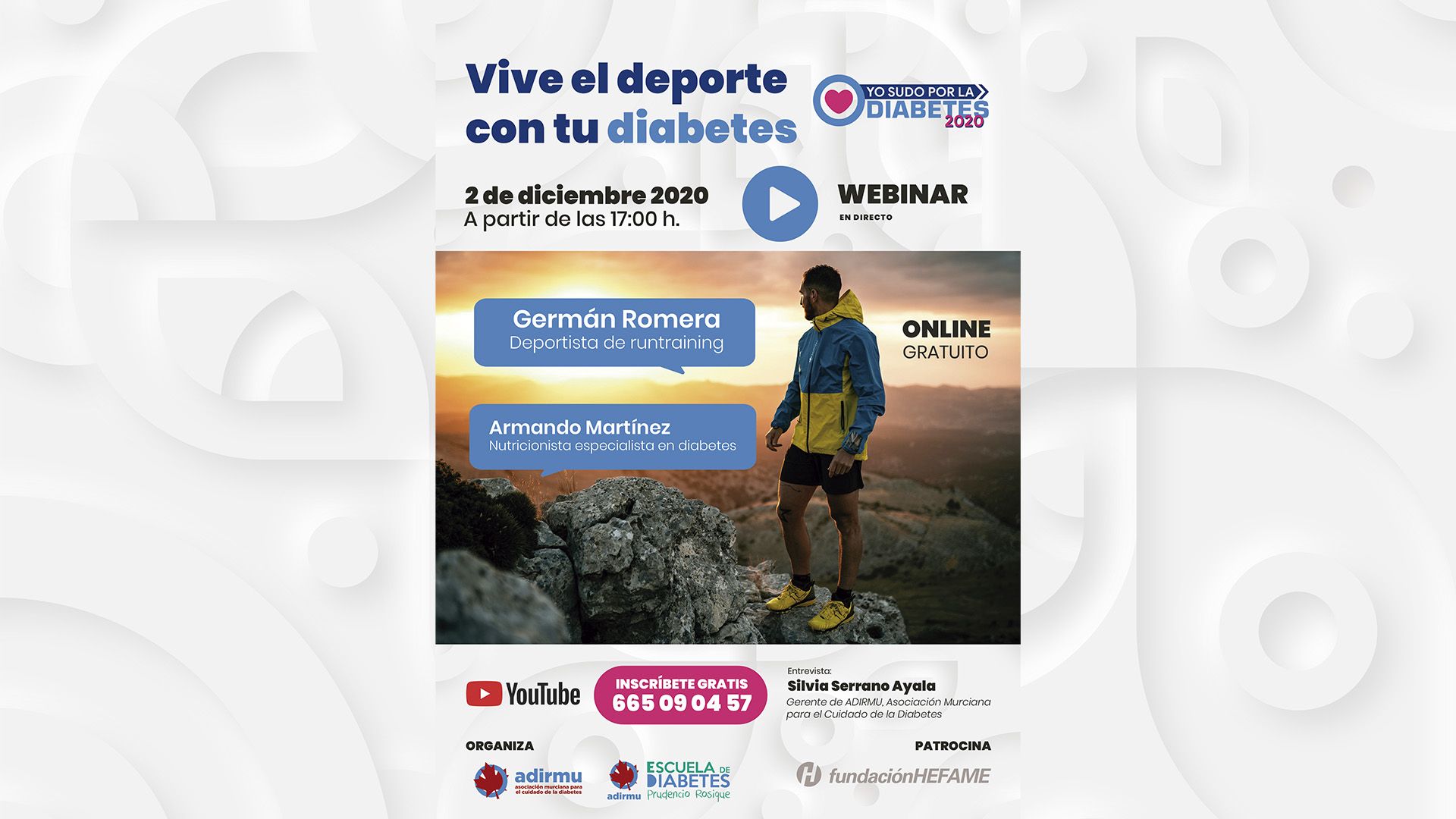 Webinar “Vive el deporte con tu diabetes”