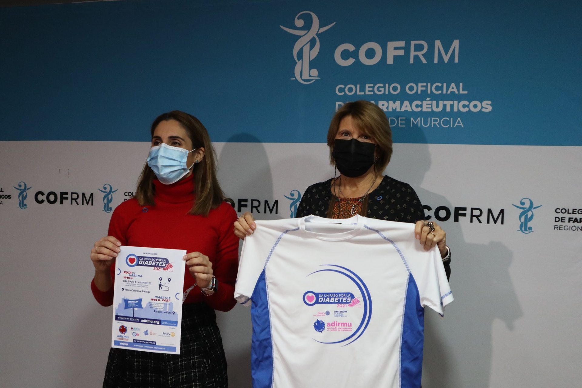 El COFRM y la Asociacion Murciana para el Cuidado de la Diabetes ADIRMU firman un convenio de colaboracion para mejorar la calidad de vida de las personas diabeticas 4