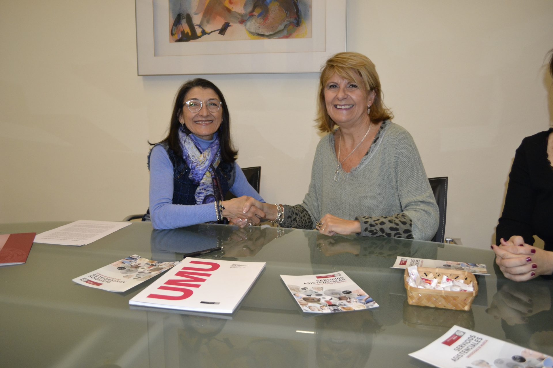 La UMU firma un convenio de voluntariado con la Asociación Murciana para el Cuidado de la Diabetes