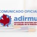 Comunicado Oficial Adirmu