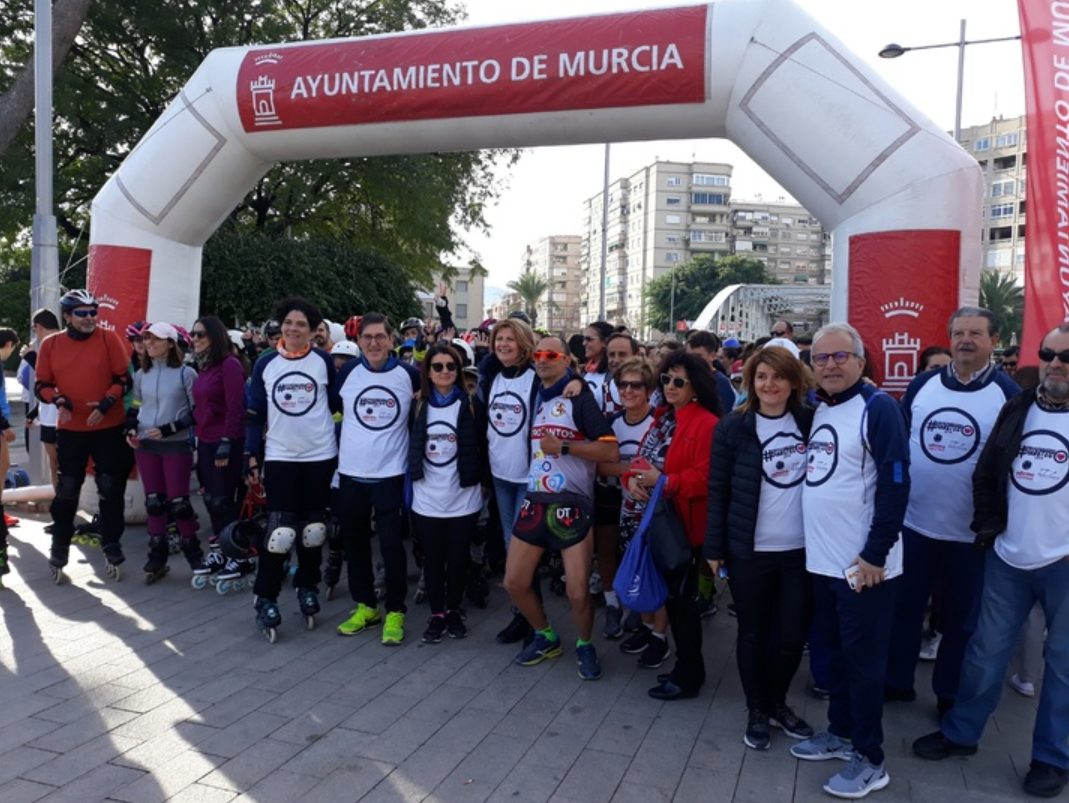 Murcia se une al Día Mundial de la Diabetes con una gran marcha solidaria organizada por ADIRMU