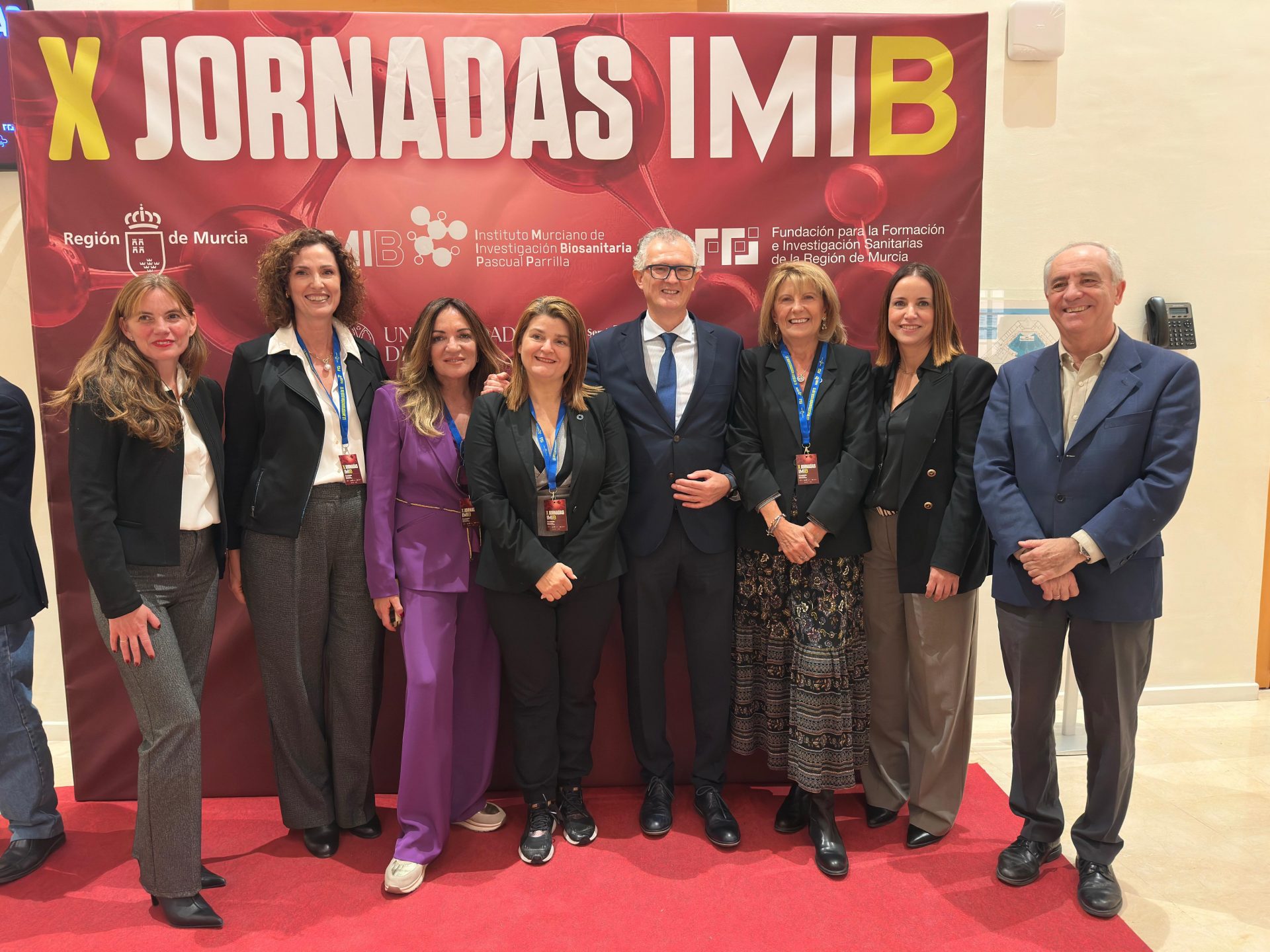 ADIRMU participa en la clausura de las X Jornadas del IMIB, que reúnen a 400 asistentes para impulsar la investigación biosanitaria en la Región de Murcia