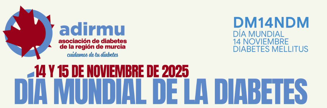 ADIRMU celebra el Día Mundial de la Diabetes continua con la celebración del Día Mundial de la Diabetes el domingo 15 de noviembre en la Plaza de la Universidad de Murcia