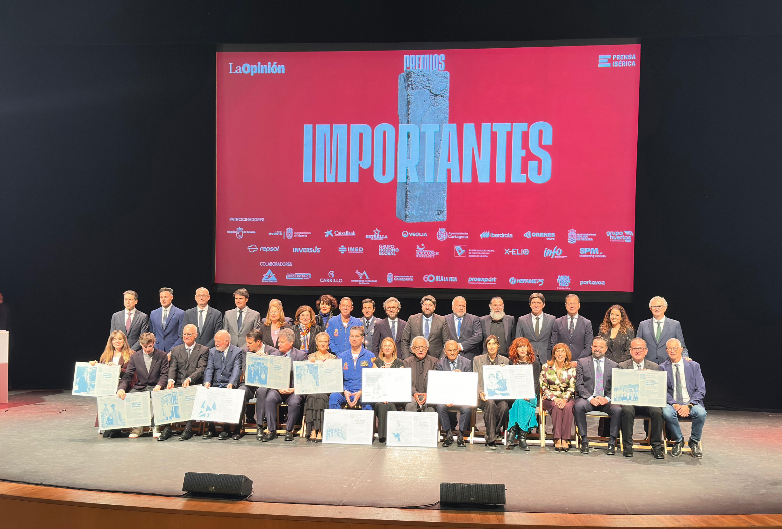 ADIRMU asistió como invitada a la gala “Importantes La Opinión 2025” en Murcia