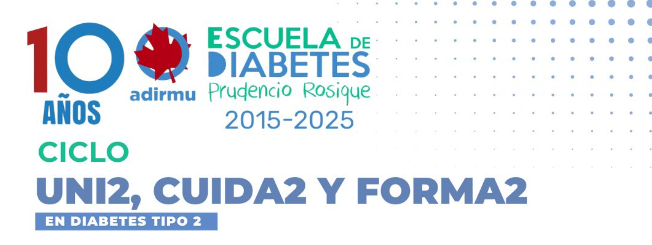 ADIRMU retoma el Ciclo UNI2, CUIDA2 y FORMA2 en Diabetes Tipo 2 con un taller centrado en el bienestar emocional