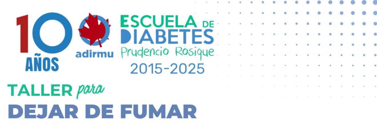 ADIRMU organiza un taller para dejar de fumar dentro de la Escuela de Diabetes Prudencio Rosique