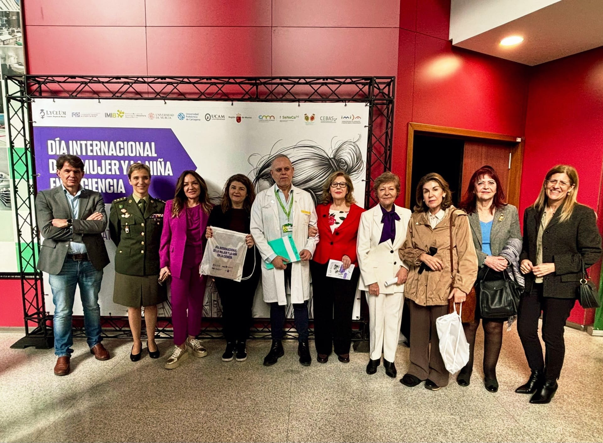 ADIRMU participa en el Día Internacional de la Mujer y la Niña en la Ciencia de la Región de Murcia