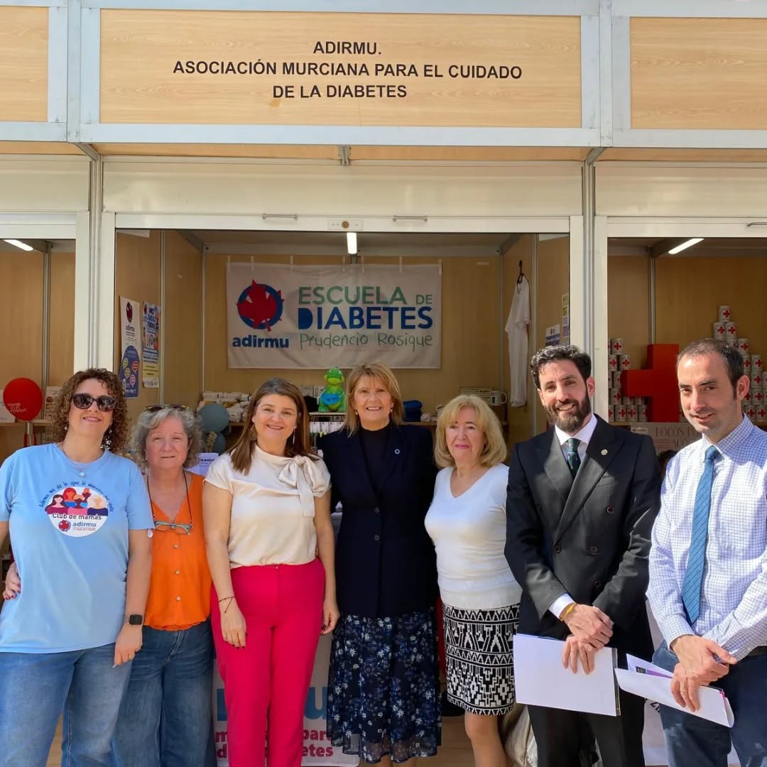 ADIRMU da visibilidad a la diabetes en la XXV Muestra de Voluntariado UCAM en Murcia