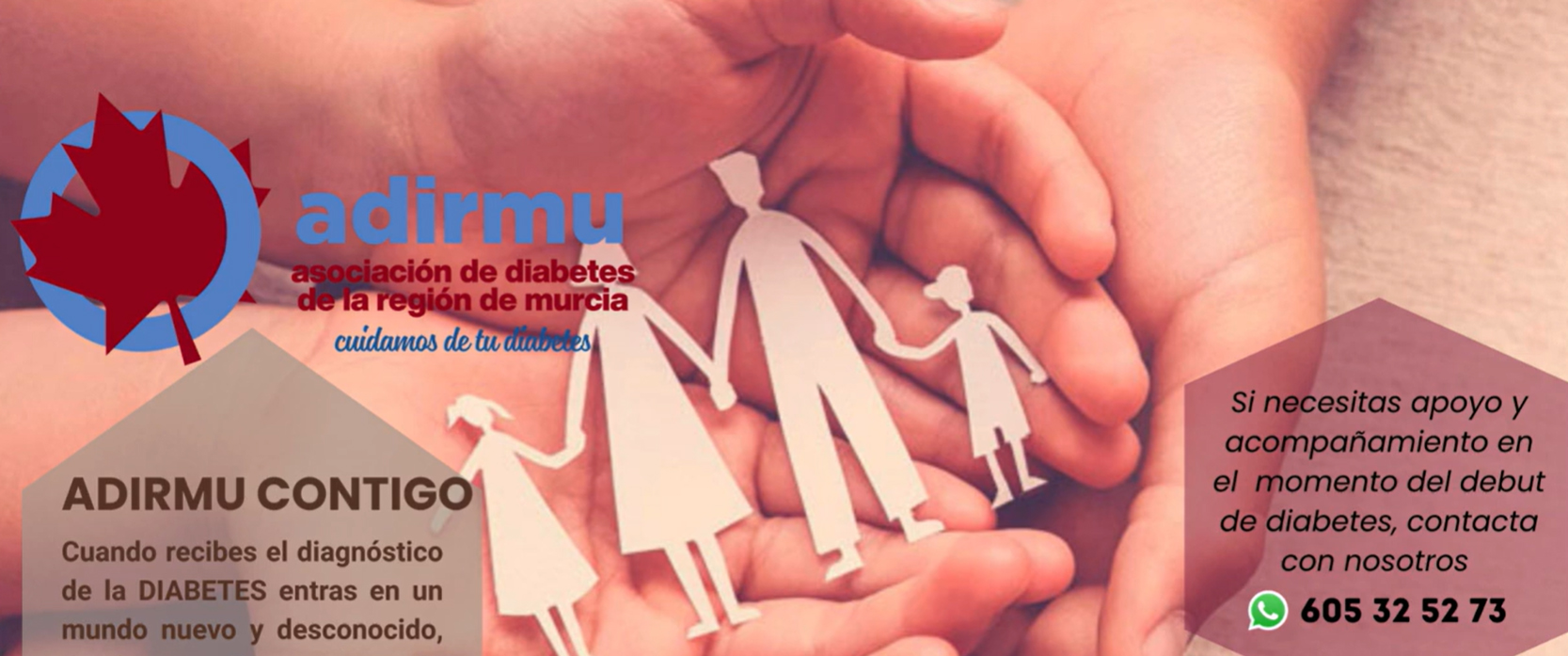 ADIRMU CONTIGO, programa de acompañamiento en el hospital para personas con diabetes, solicita el apoyo de la ciudadanía en una votación solidaria