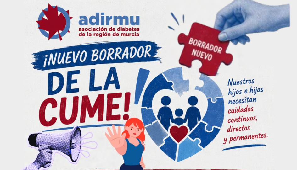 FEDE y ADIRMU valoran el avance en la reforma de la prestación CUME y mantienen su compromiso con las familias con diabetes