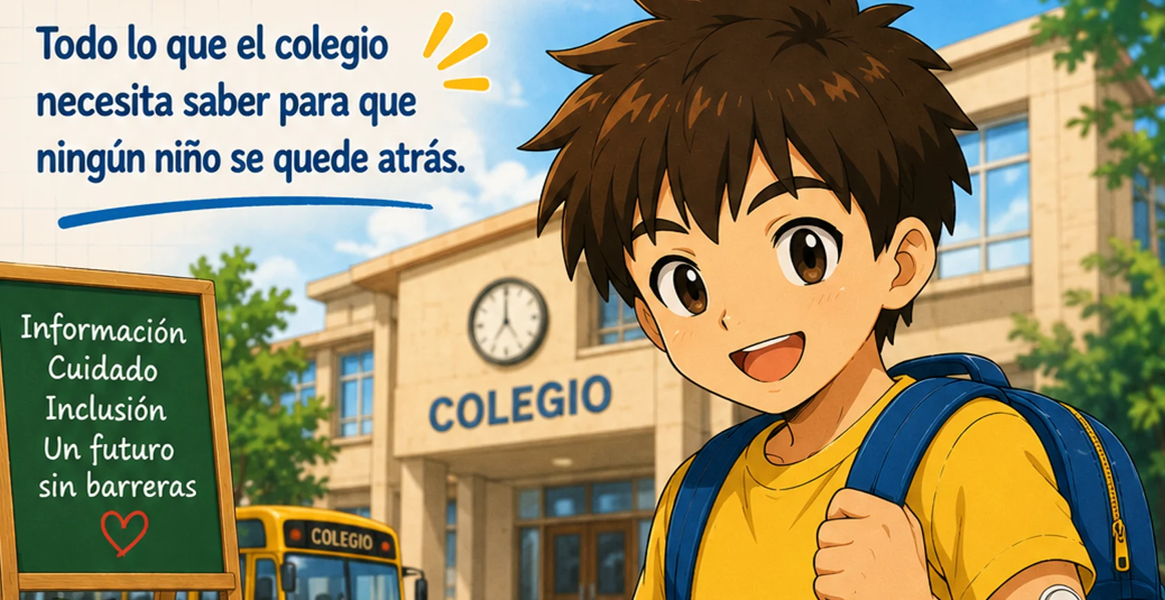 La vuelta al cole impulsa el proyecto ‘Aulas Azules’ para avanzar hacia una educación inclusiva para niños con diabetes
