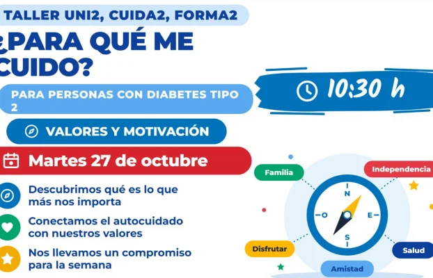 ADIRMU organiza el taller «¿Para qué me cuido?» para personas con diabetes tipo 2