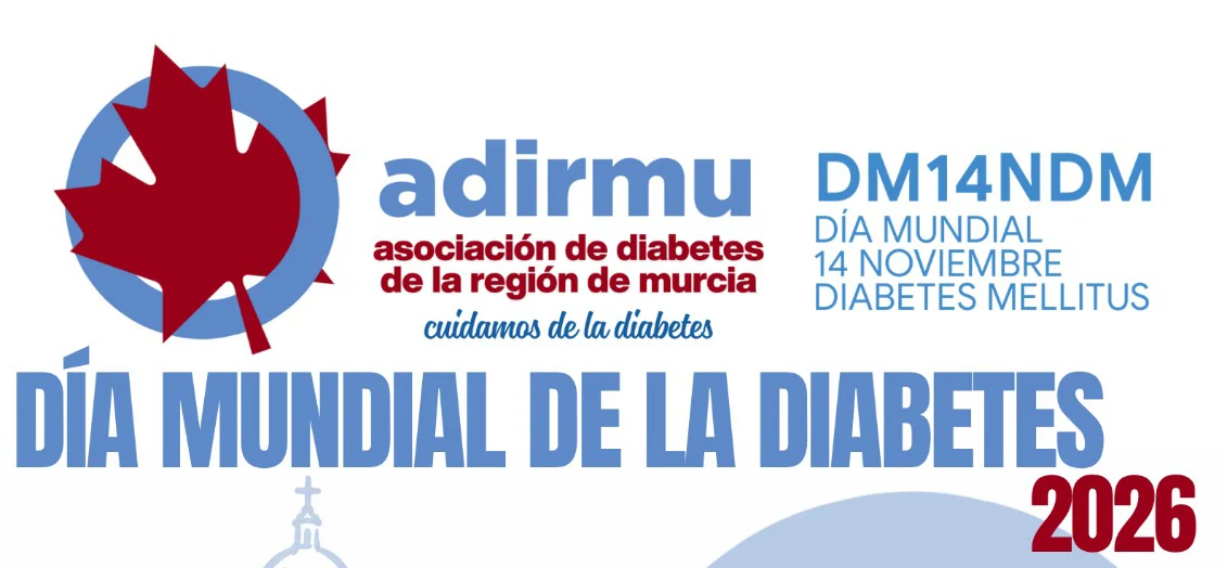 Murcia se tiñe de azul para celebrar el Día Mundial de la Diabetes 2026