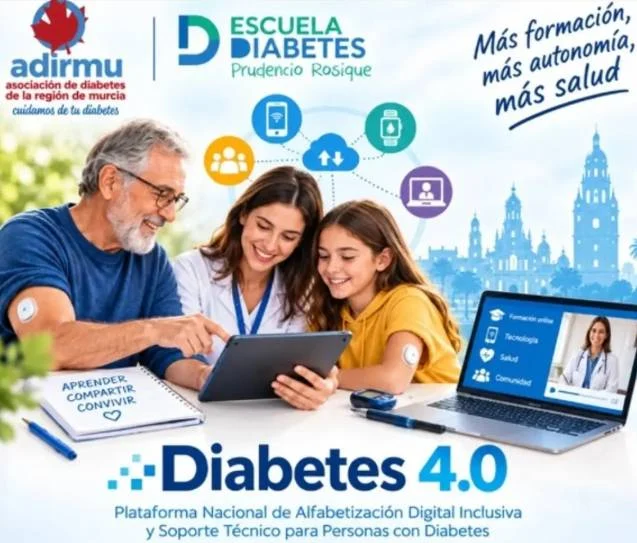 ADIRMU, seleccionada para los Premios Solidarios Orange con su proyecto Diabetes 4.0